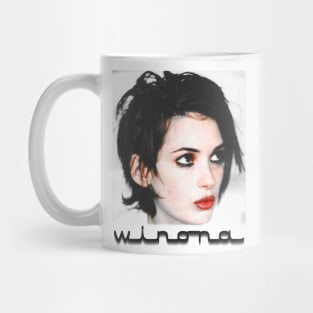 Winona Ryder // Retro 90s Fan Art Mug